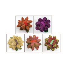 Load image into Gallery viewer, "Fall Flower Assortment" Mug Buddy Topper Duo