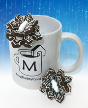 Load image into Gallery viewer, &quot;Snowflake&quot; Mug Buddy Topper Duo
